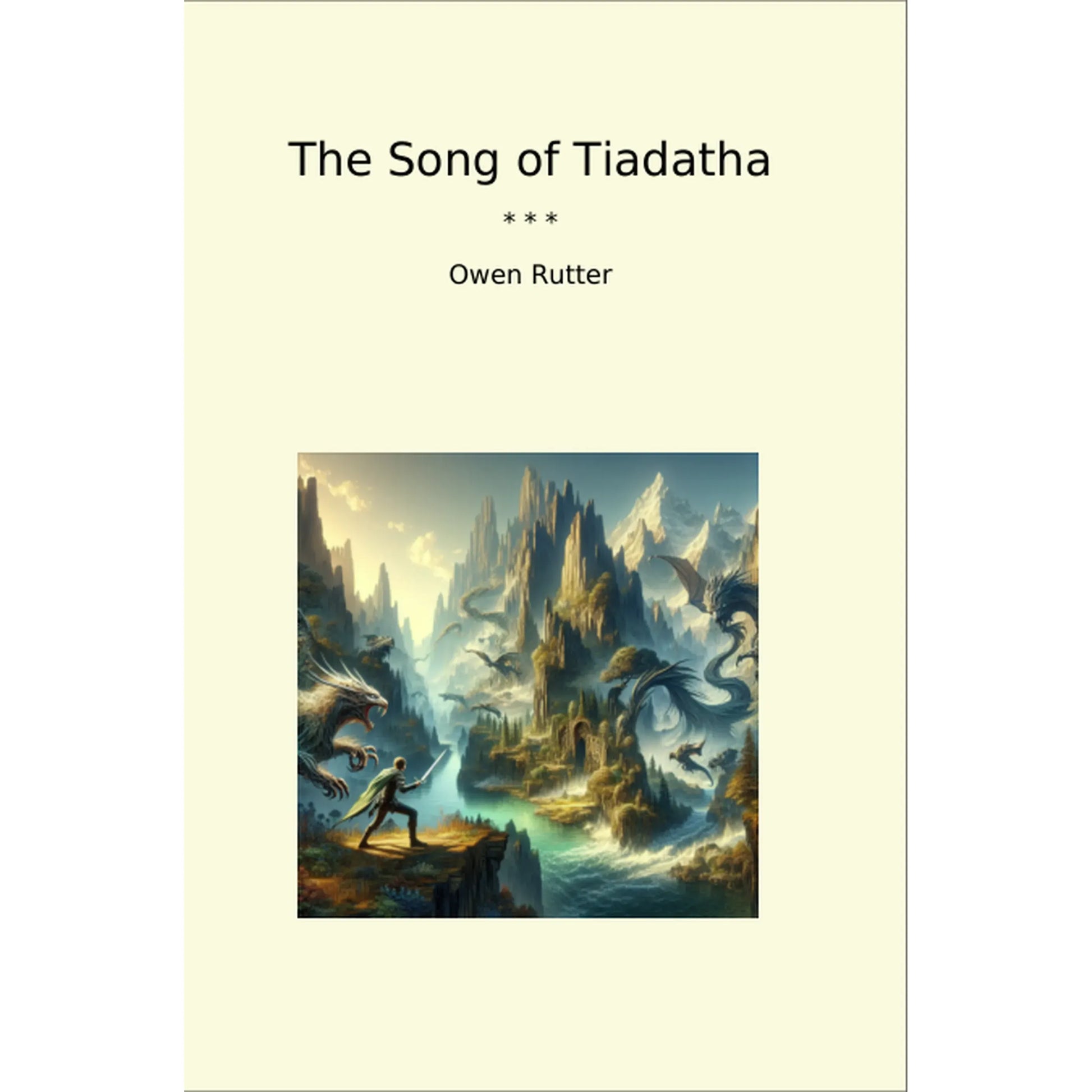 Book cover The Song of Tiadatha