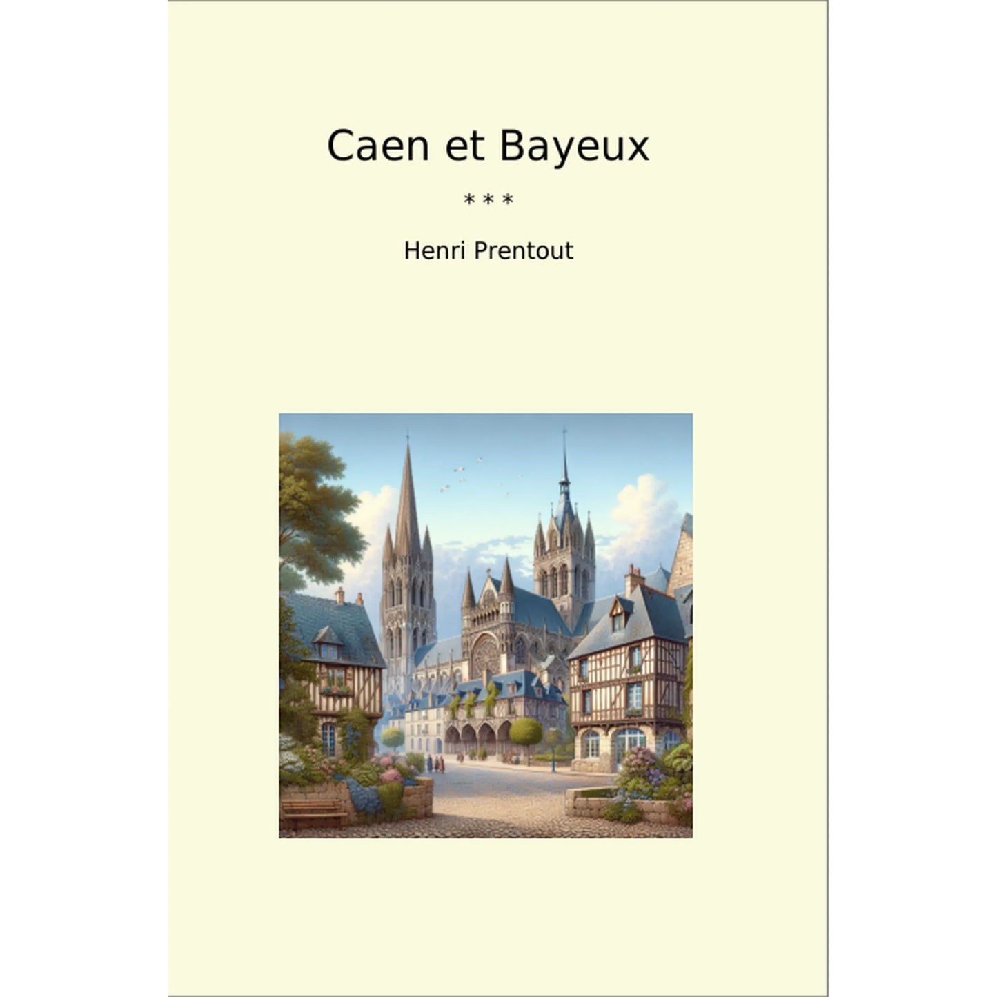 Book cover Caen et Bayeux