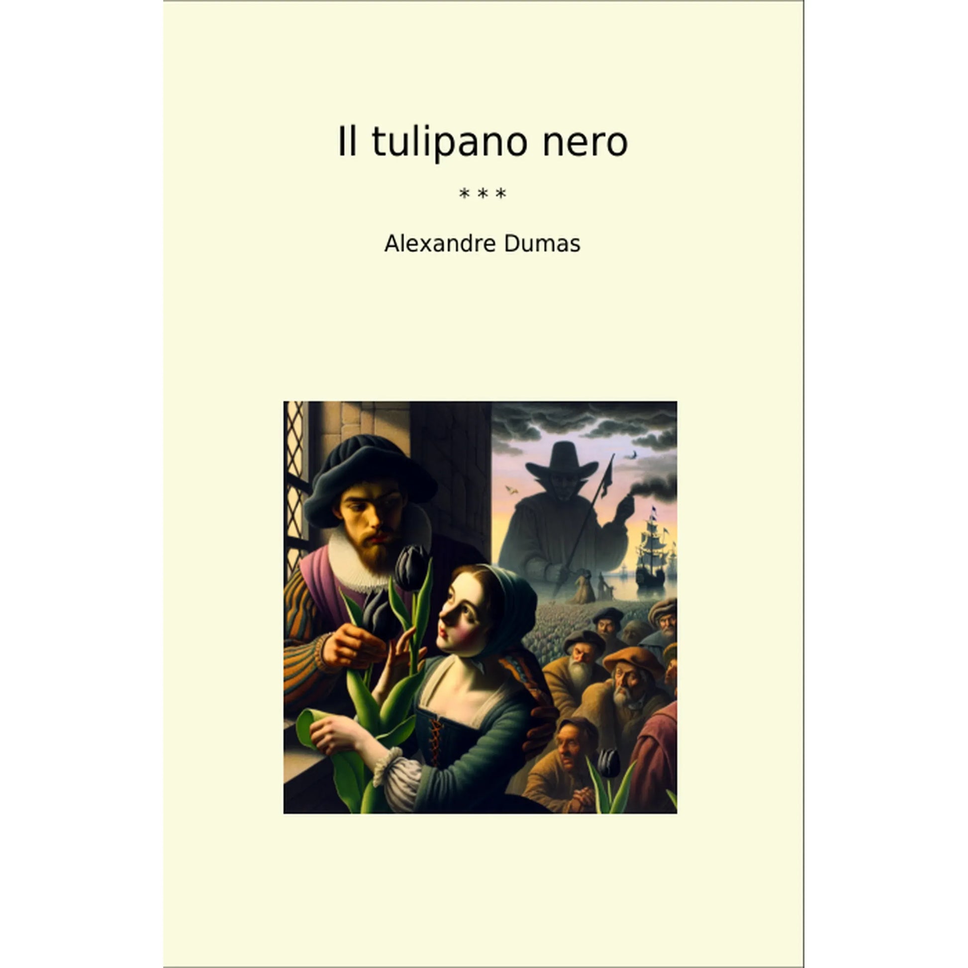 Book cover Il tulipano nero