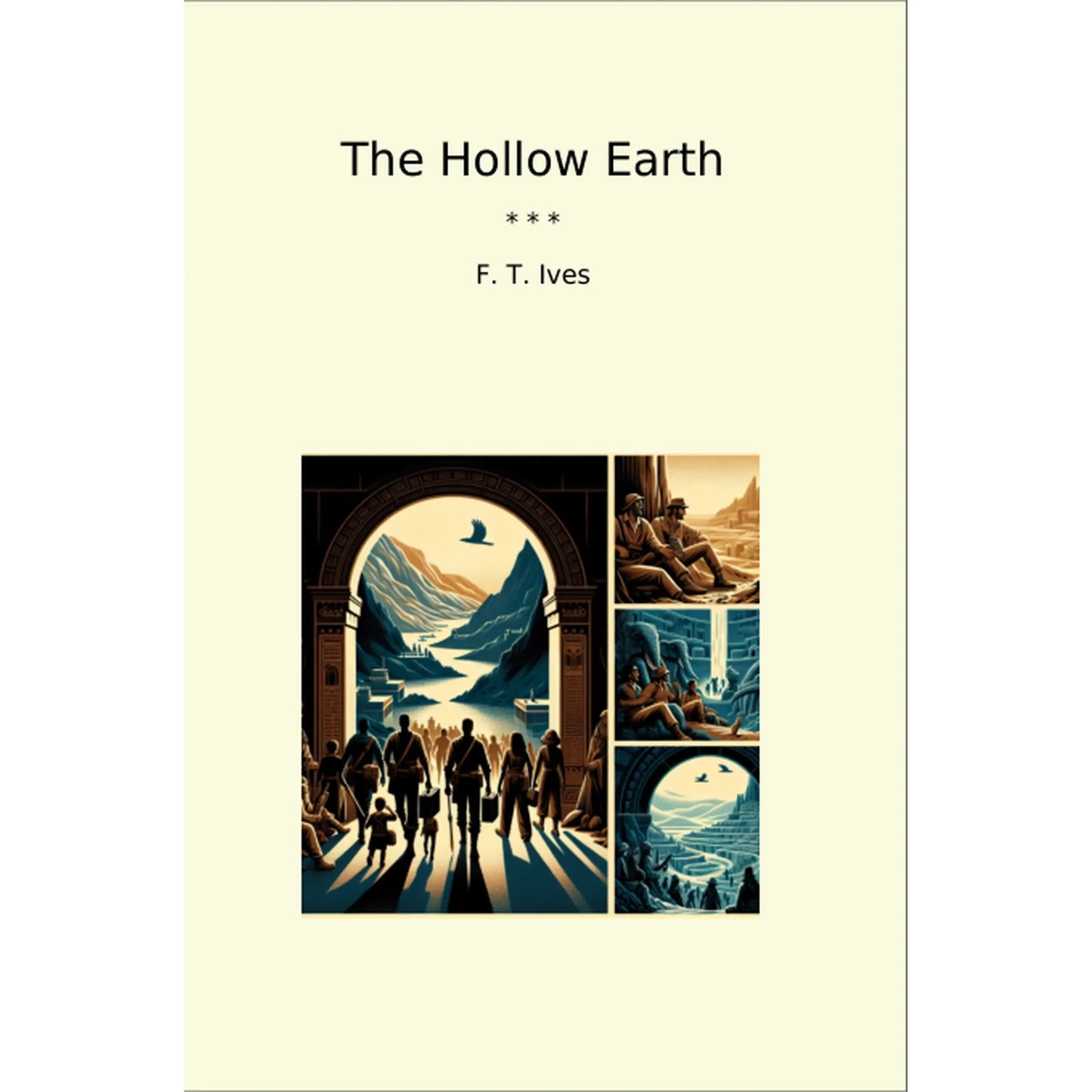 Book cover The Hollow Earth