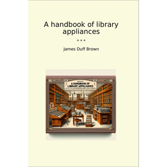 Book cover A handbook of library appliances