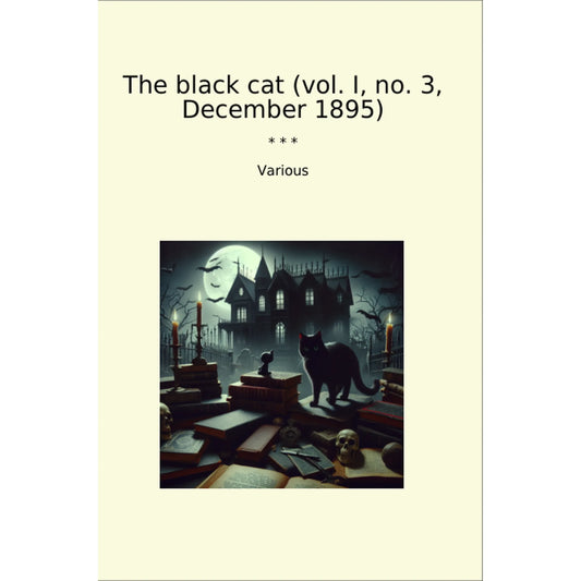 Book cover The black cat (vol. I, no. 3, December 1895)