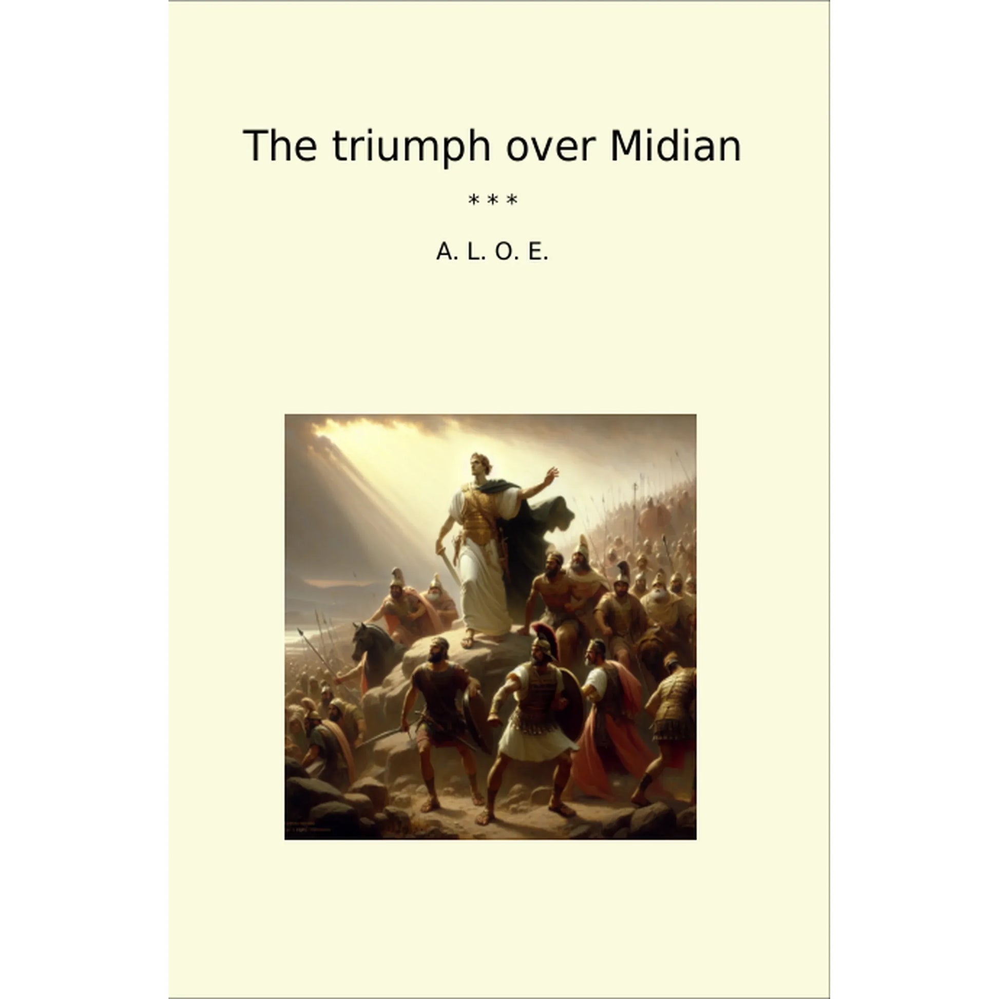 Book cover The triumph over Midian
