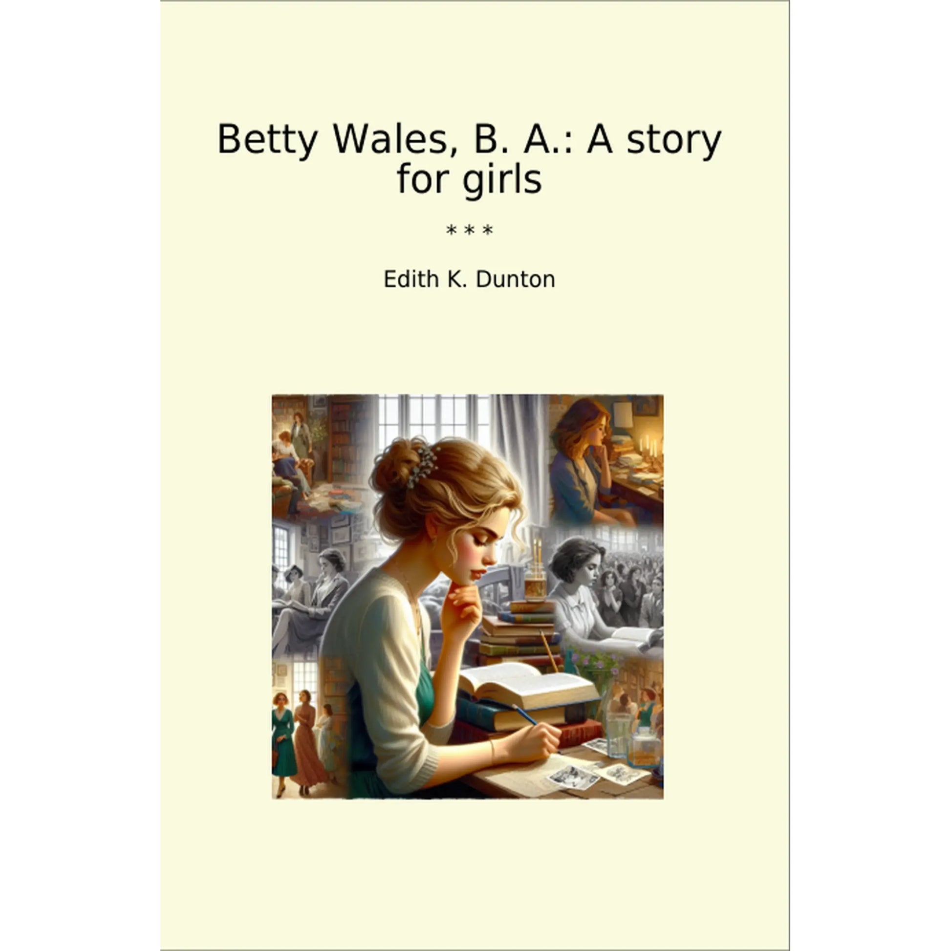 Book cover Betty Wales, B. A.: A story for girls