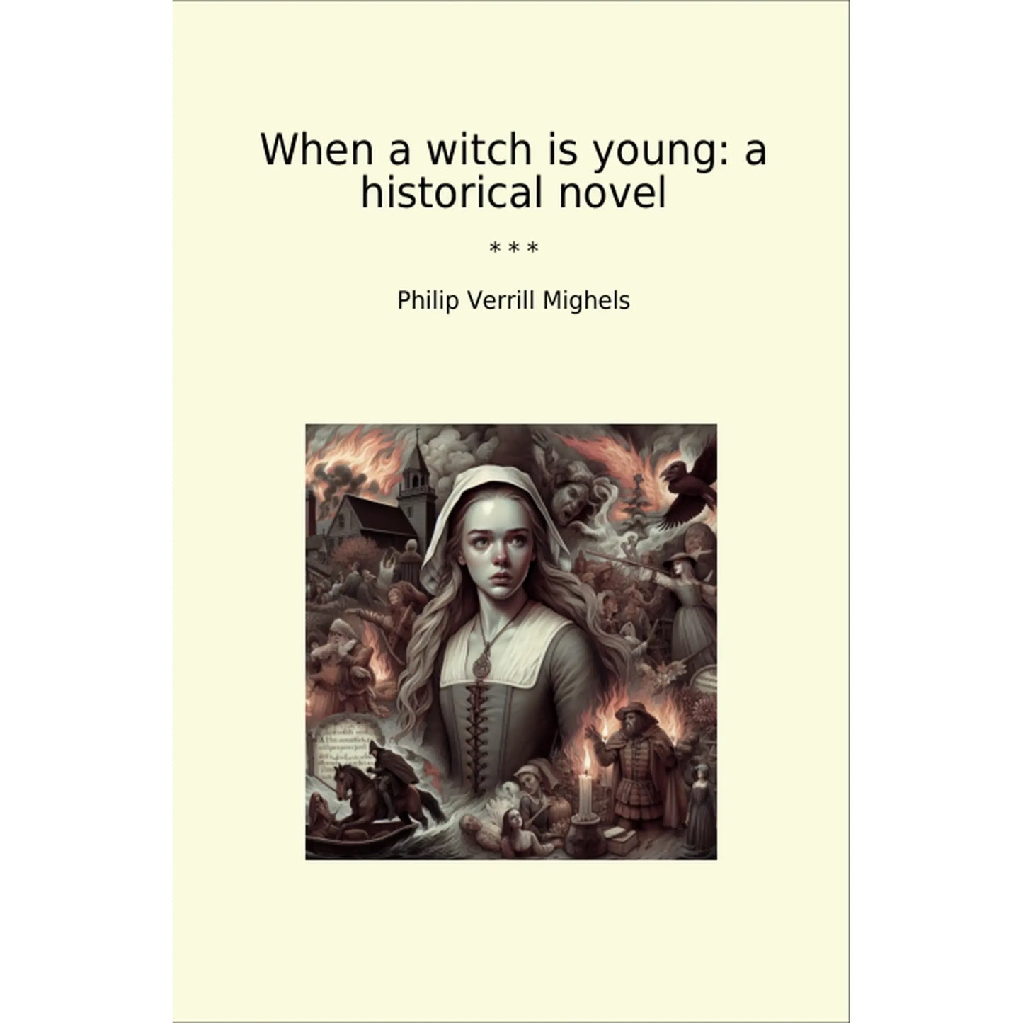 Book cover When a witch is young: a historical novel
