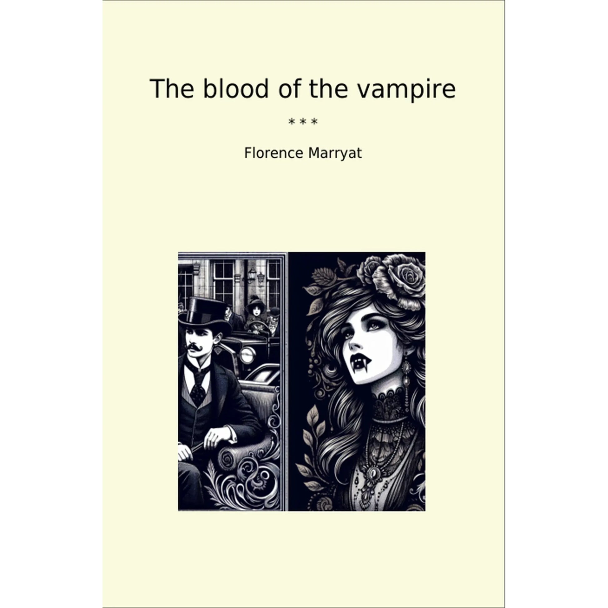 Book cover The blood of the vampire