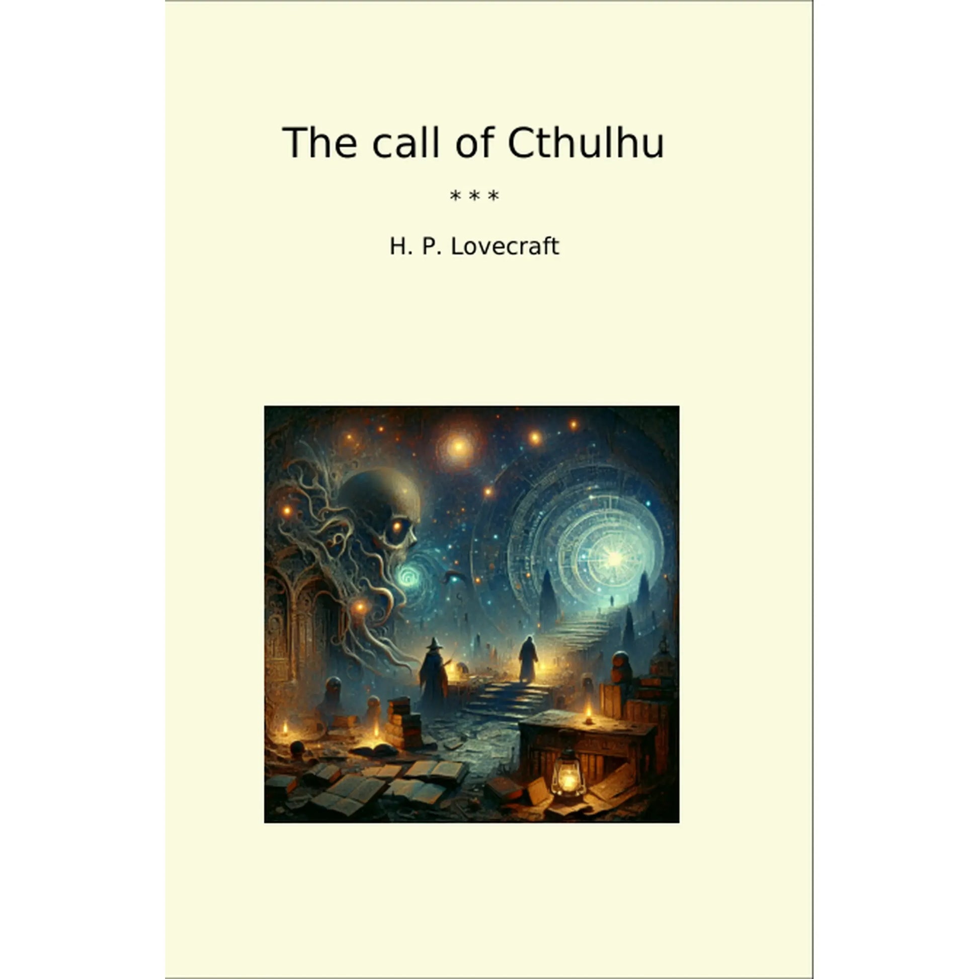 Book cover The call of Cthulhu