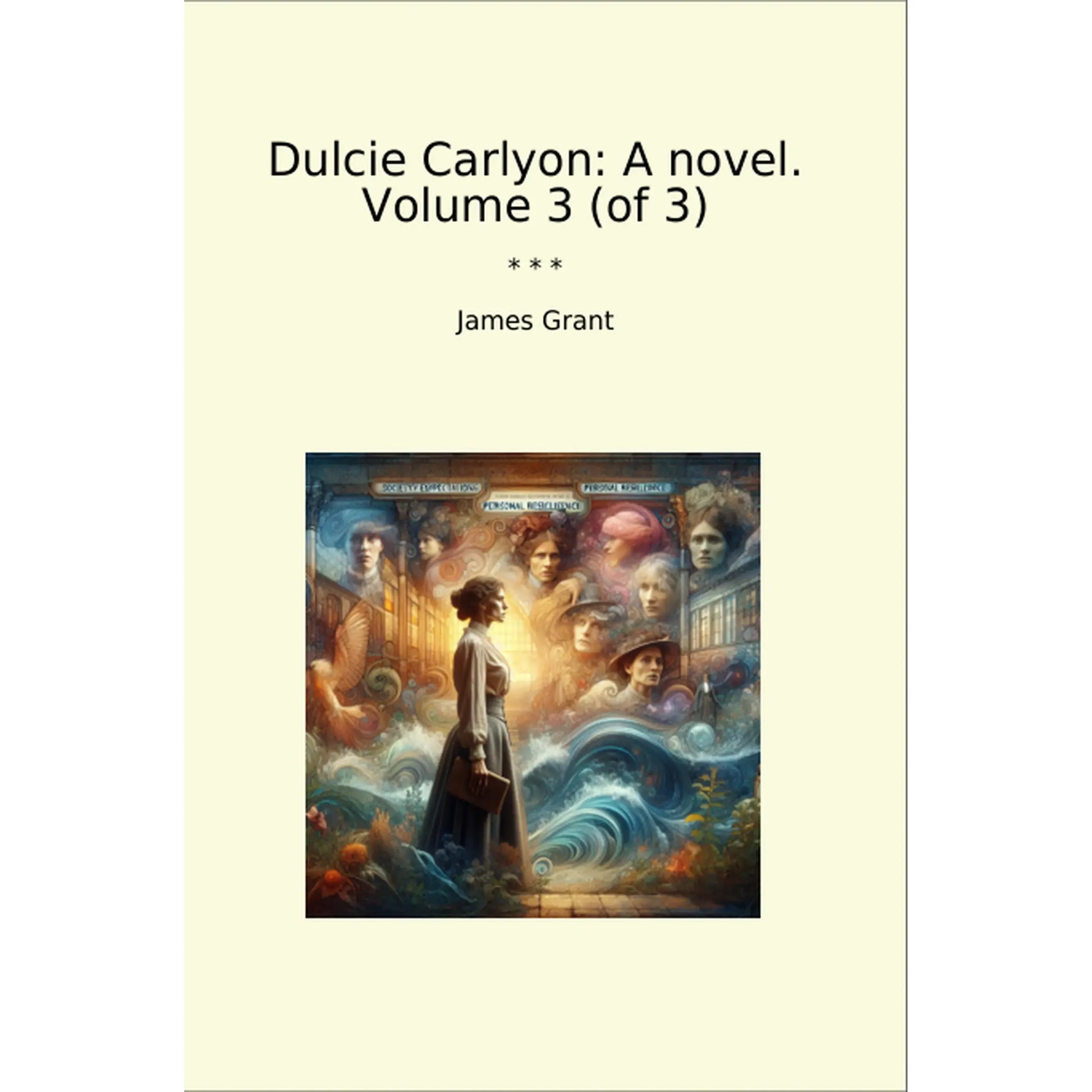 Book cover Dulcie Carlyon: A novel. Volume 3 (of 3)