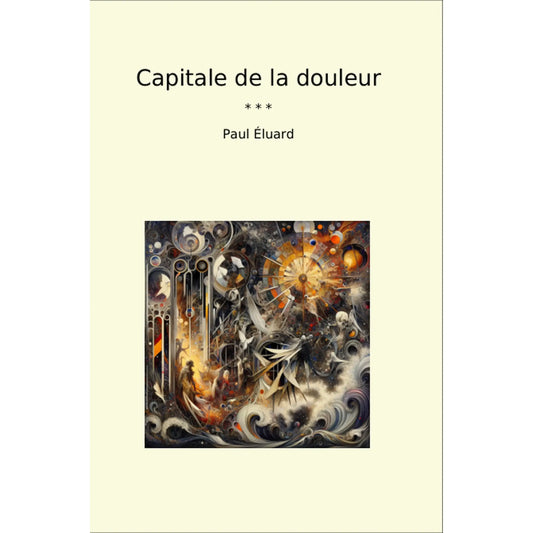 Book cover Capitale de la douleur