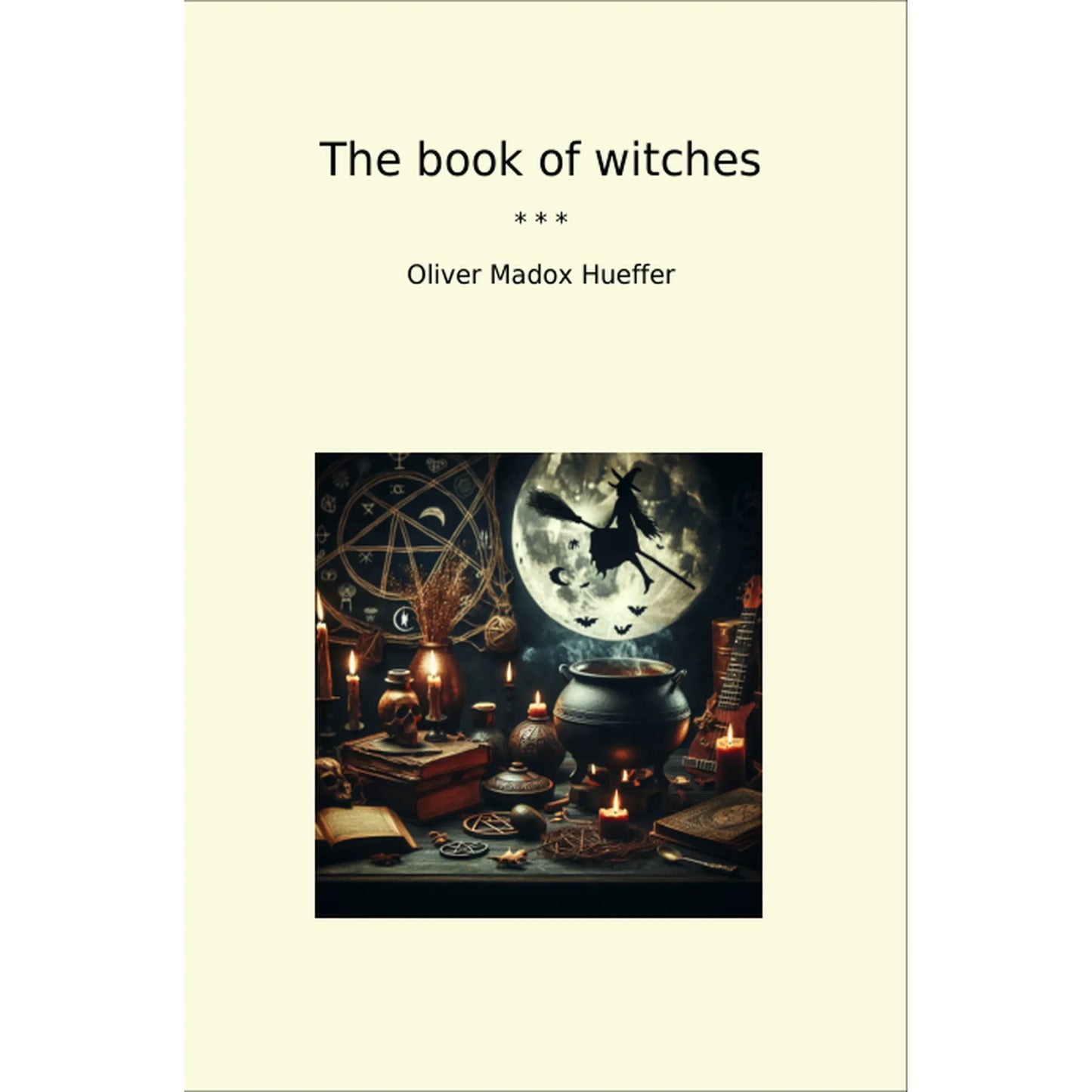 Book cover The book of witches
