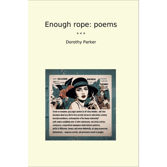 Book cover Enough rope: poems