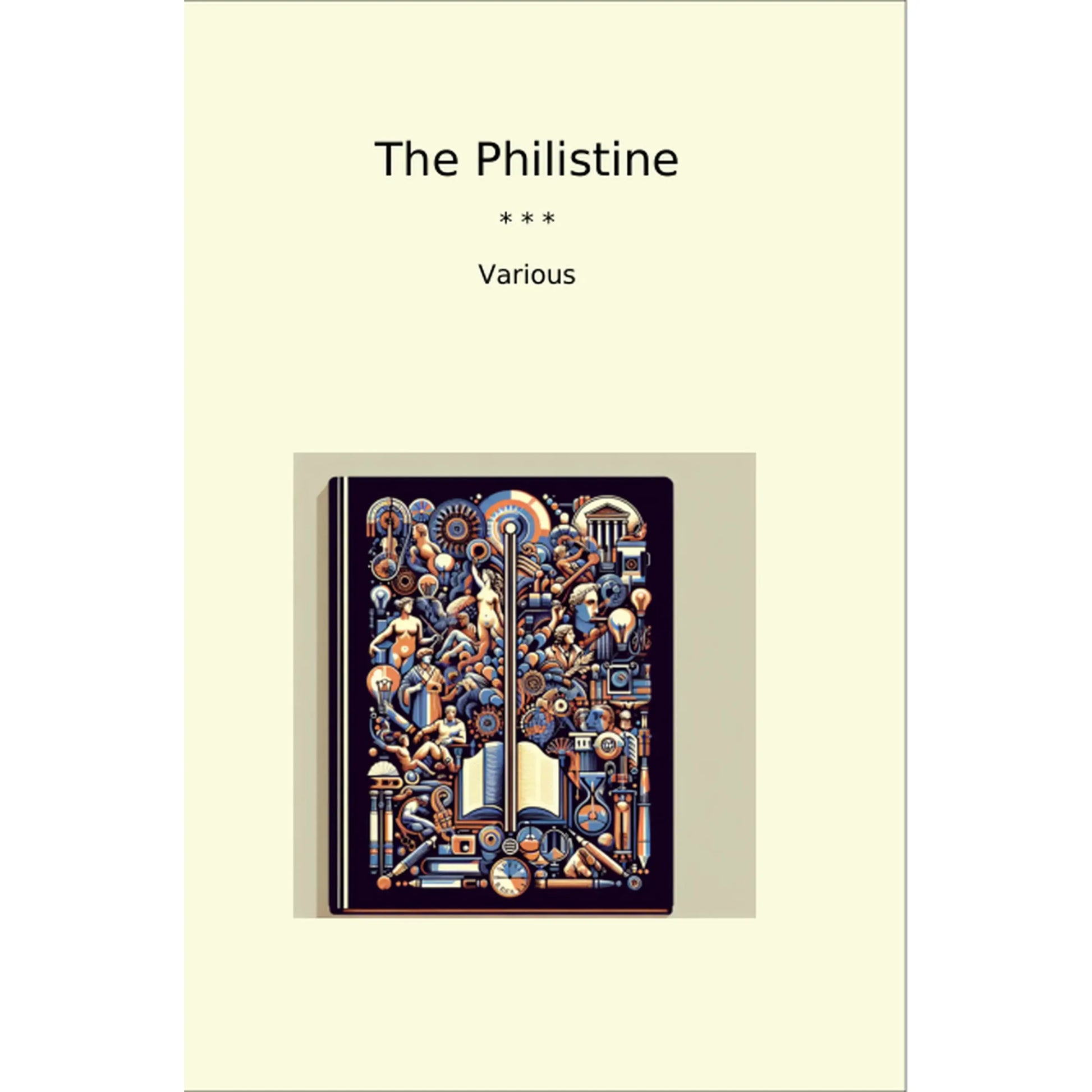 Book cover The Philistine