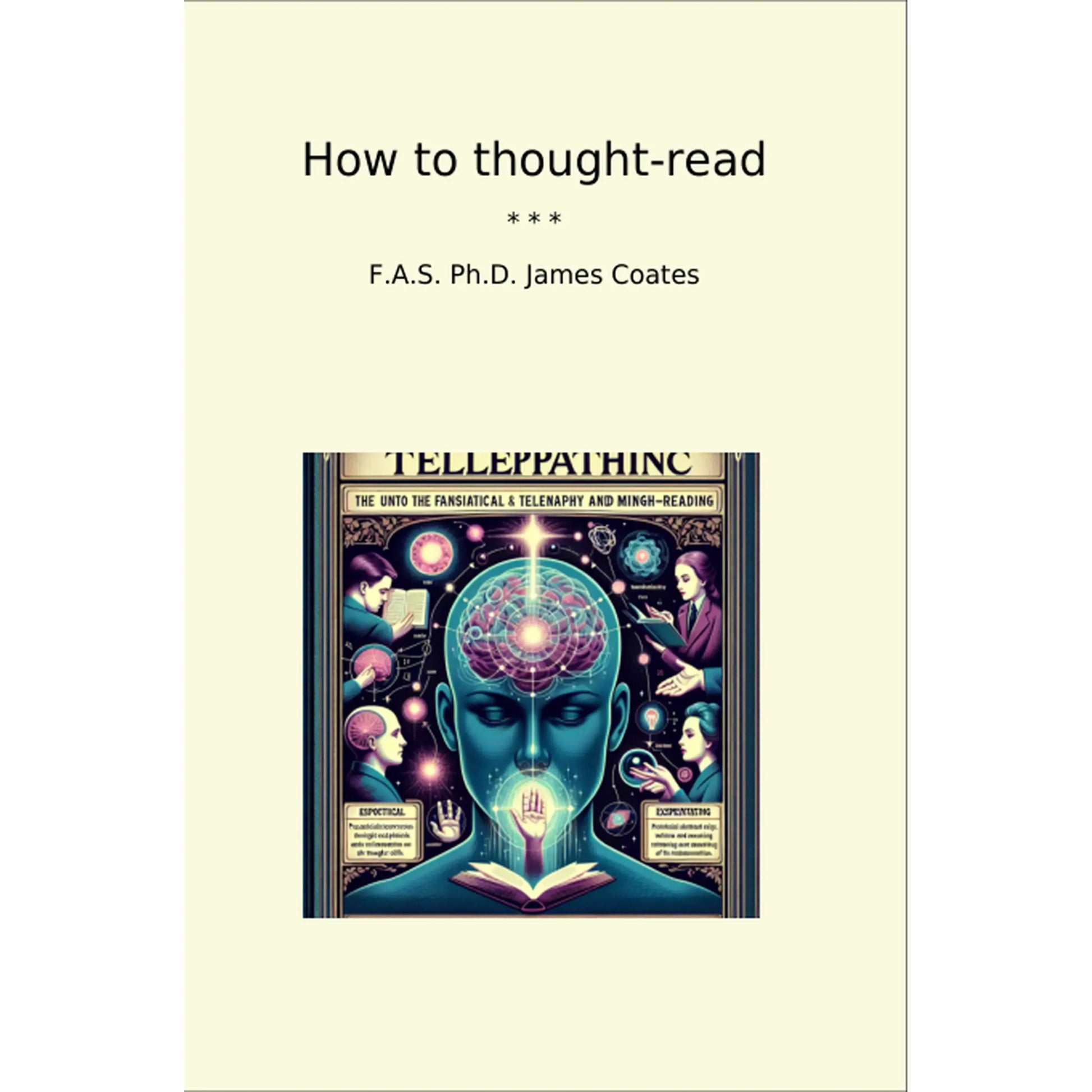 Book cover How to thought-read