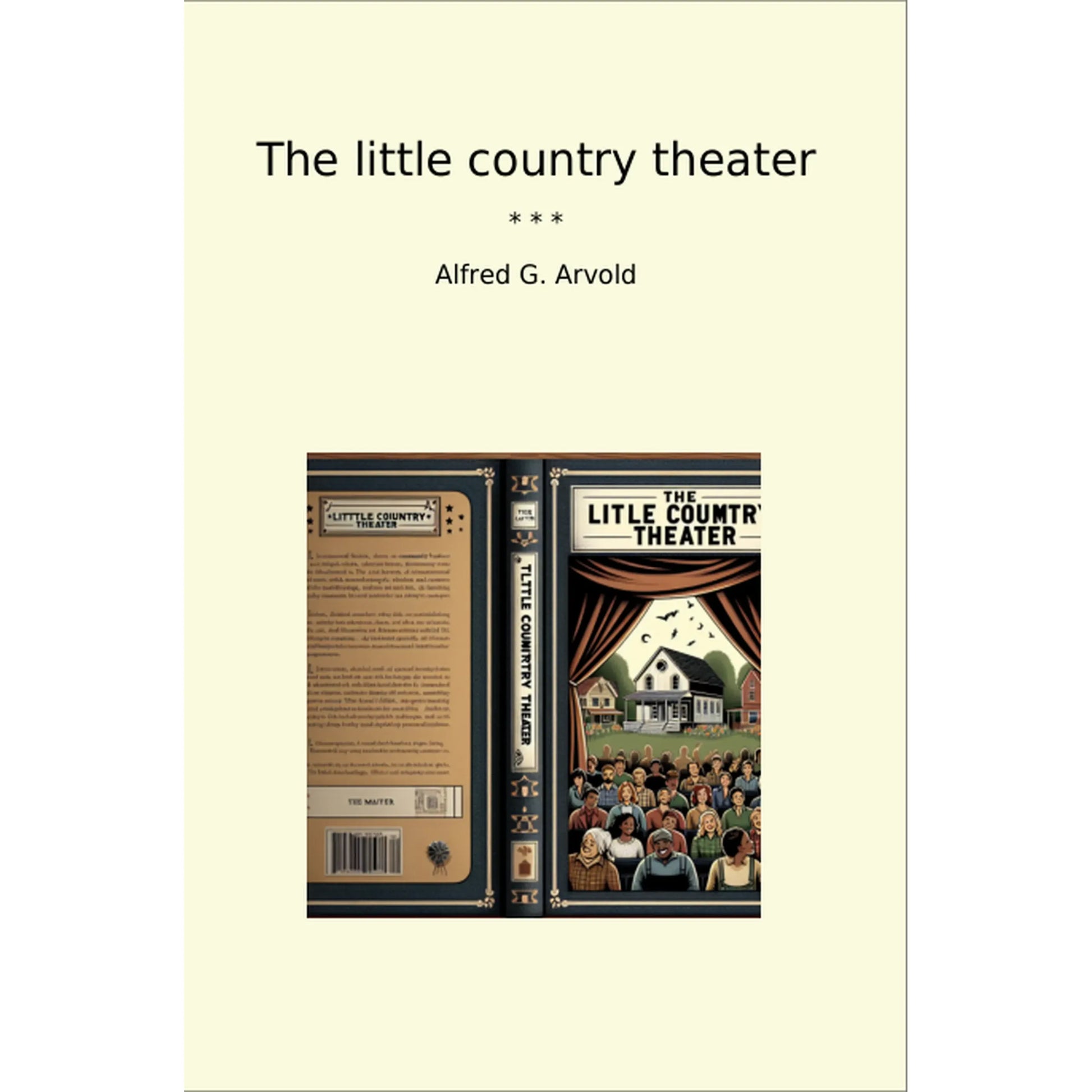 Book cover The little country theater