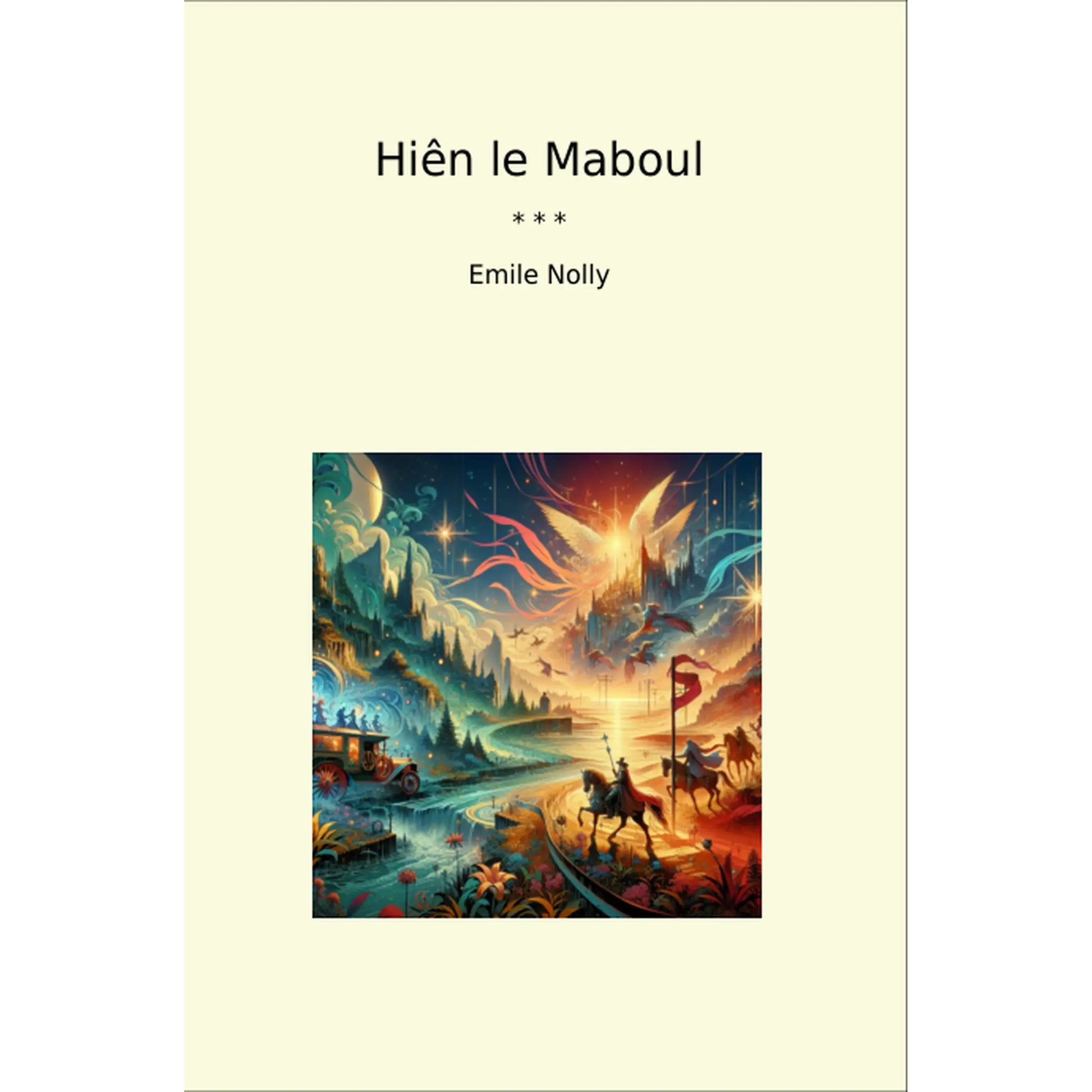 Book cover Hiên le Maboul