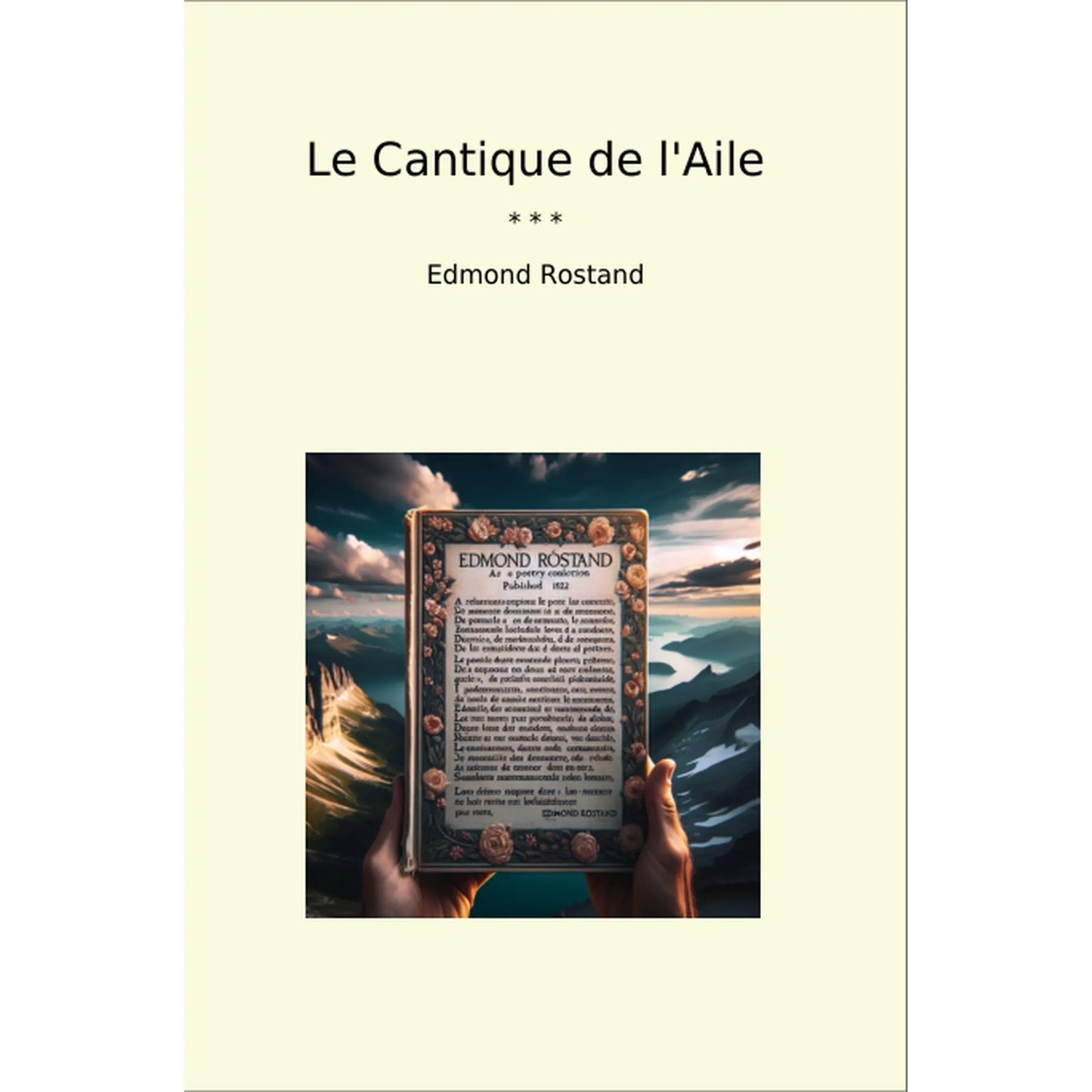 Book cover Le Cantique de l'Aile