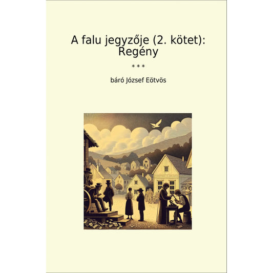 Book cover A falu jegyzője (2. kötet): Regény