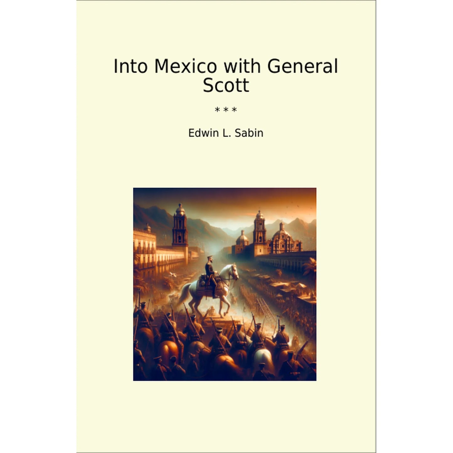 Book cover Into Mexico with General Scott