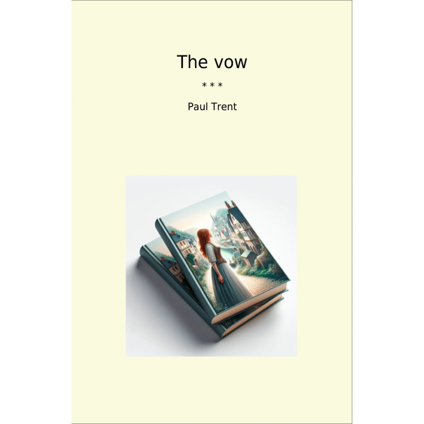 Book cover The vow