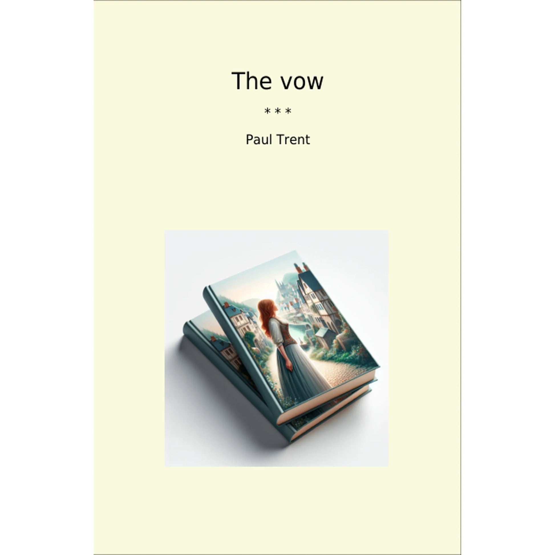 Book cover The vow