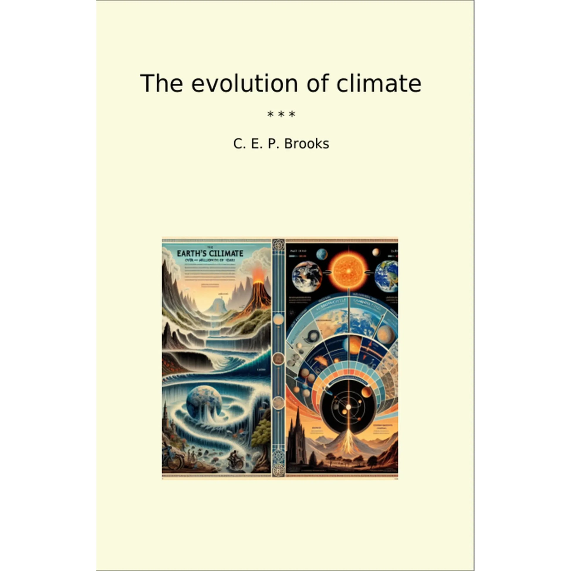 Book cover The evolution of climate