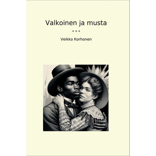 Book cover Valkoinen ja musta
