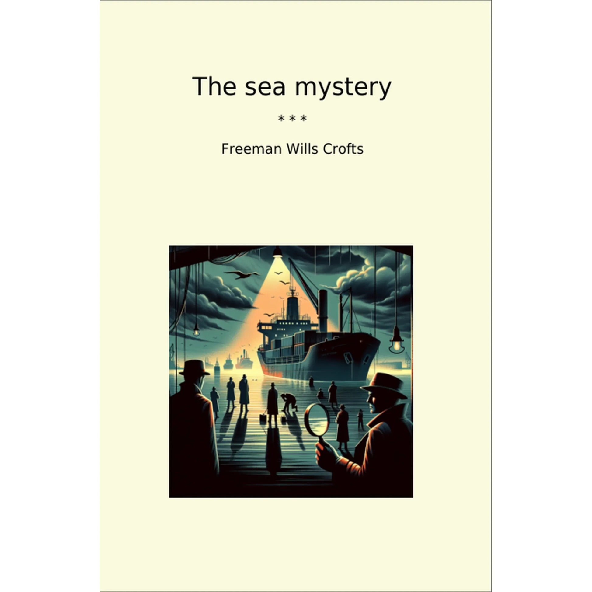 Book cover The sea mystery