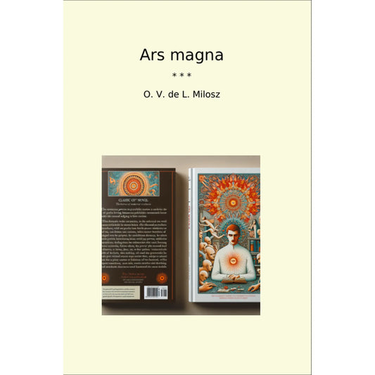 Book cover Ars magna