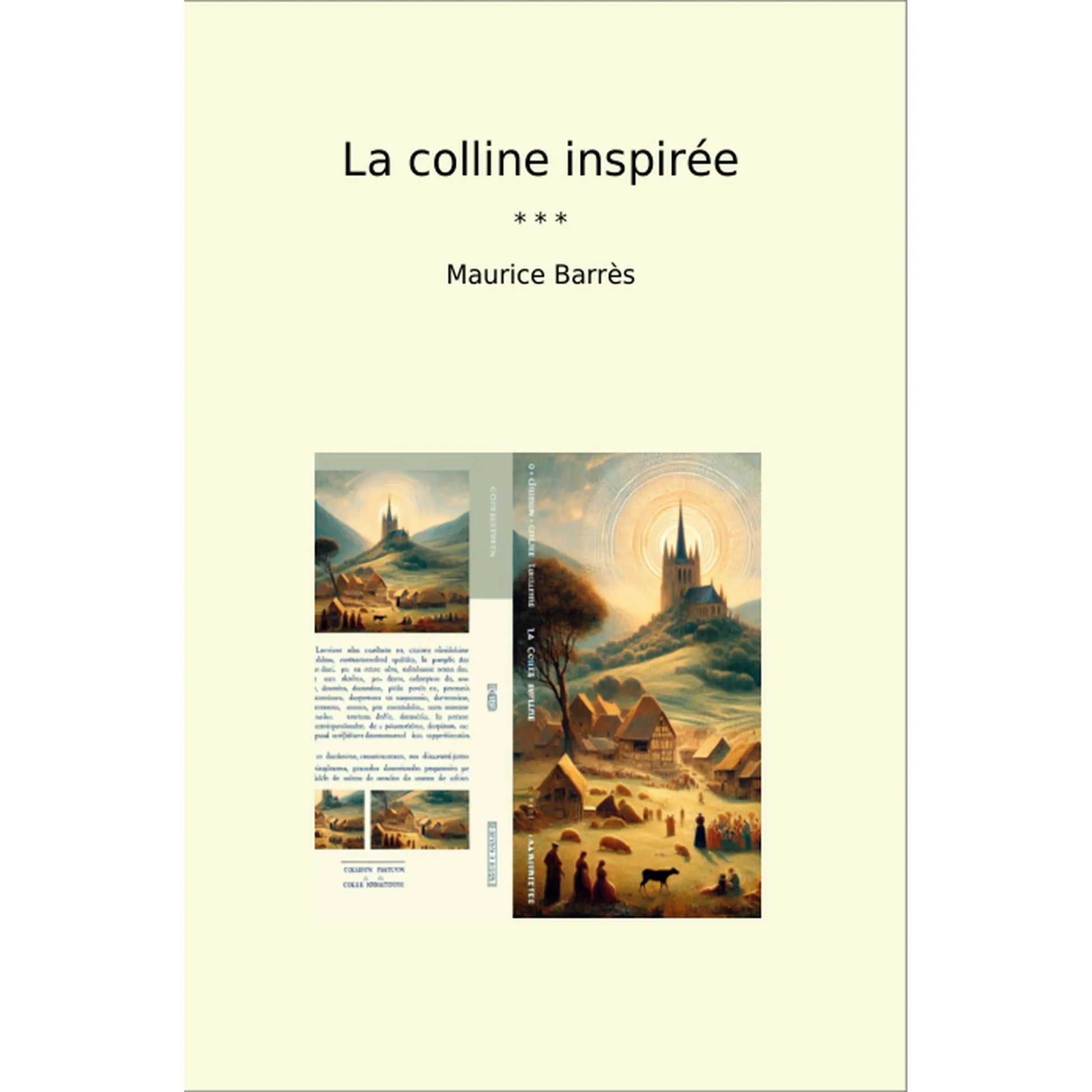 Book cover La colline inspirée