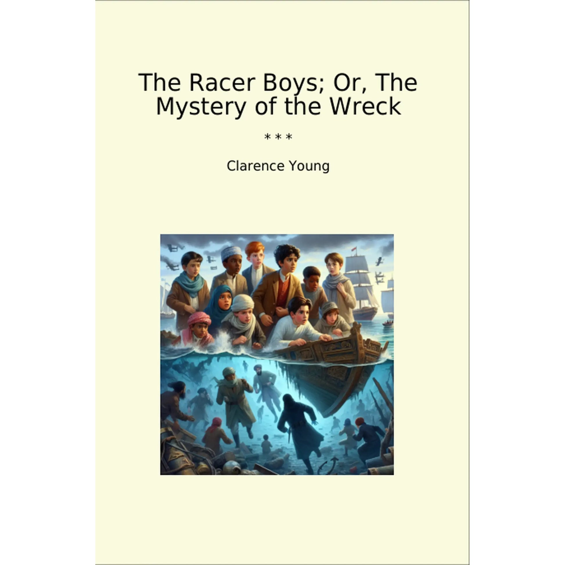 Book cover The Racer Boys; Or, The Mystery of the Wreck