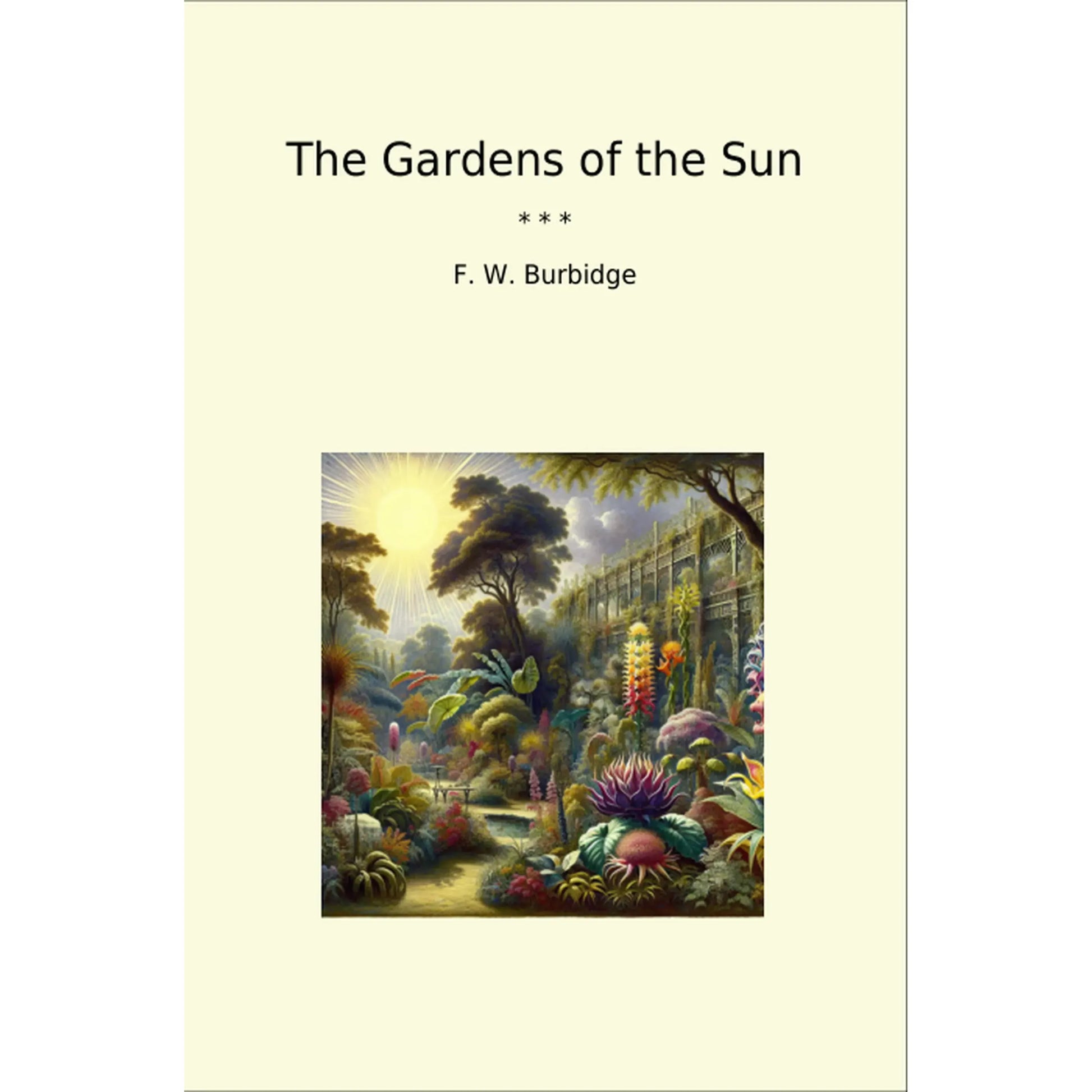 Book cover The Gardens of the Sun