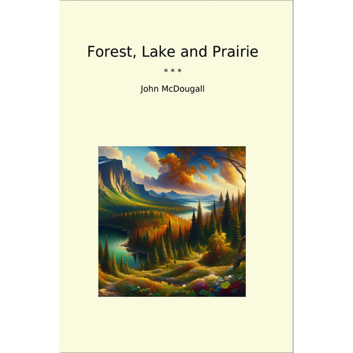 Book cover Forest, Lake and Prairie