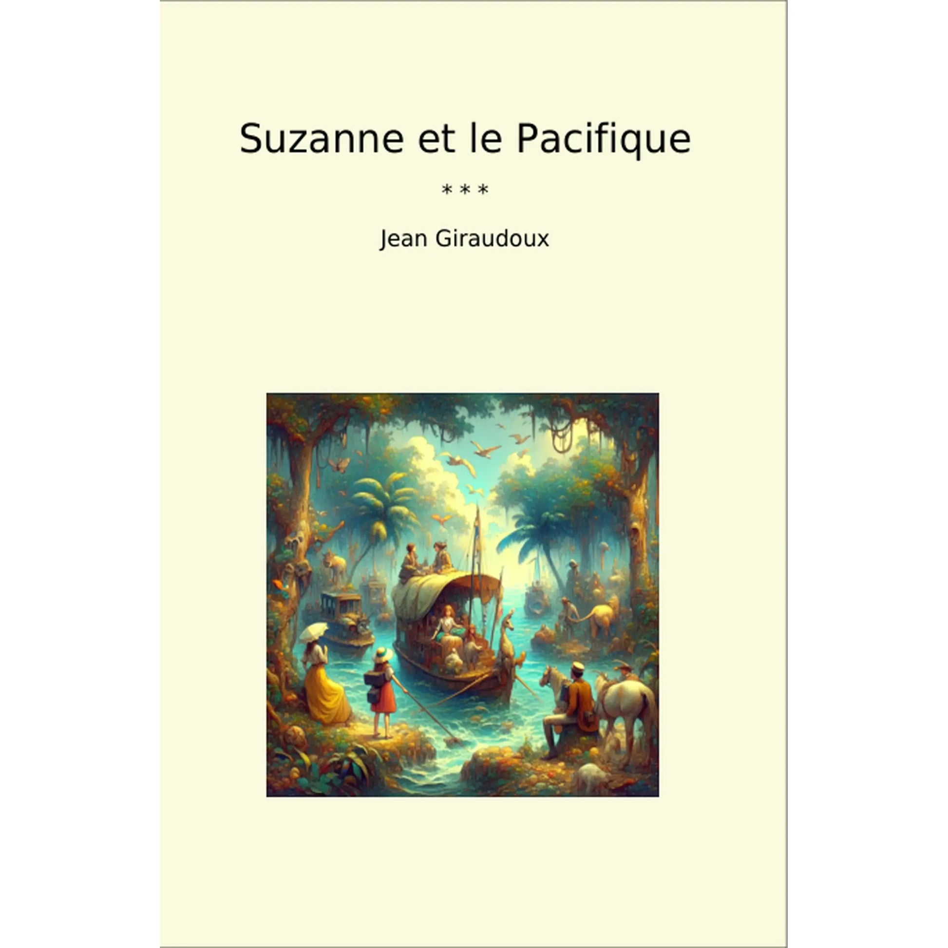 Book cover Suzanne et le Pacifique
