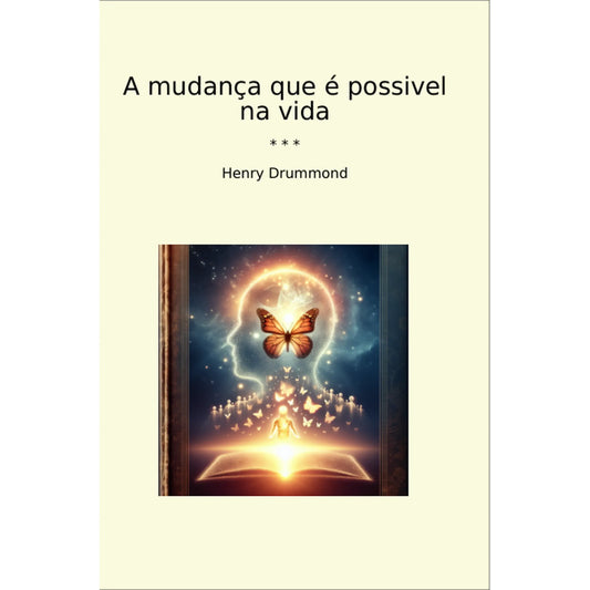 Book cover A mudança que é possivel na vida