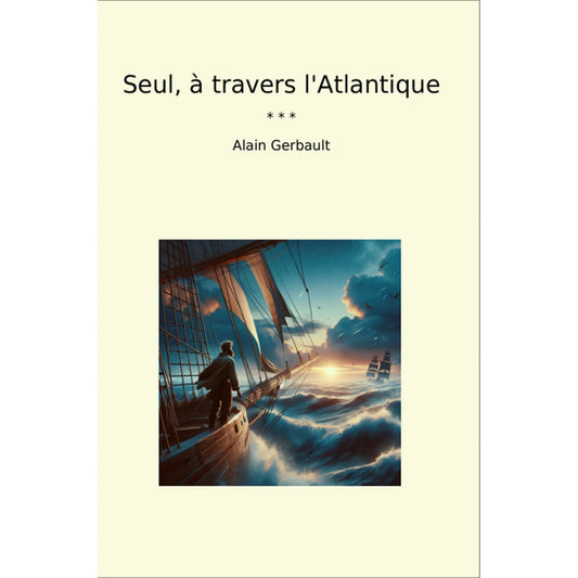 Book cover Seul, à travers l'Atlantique