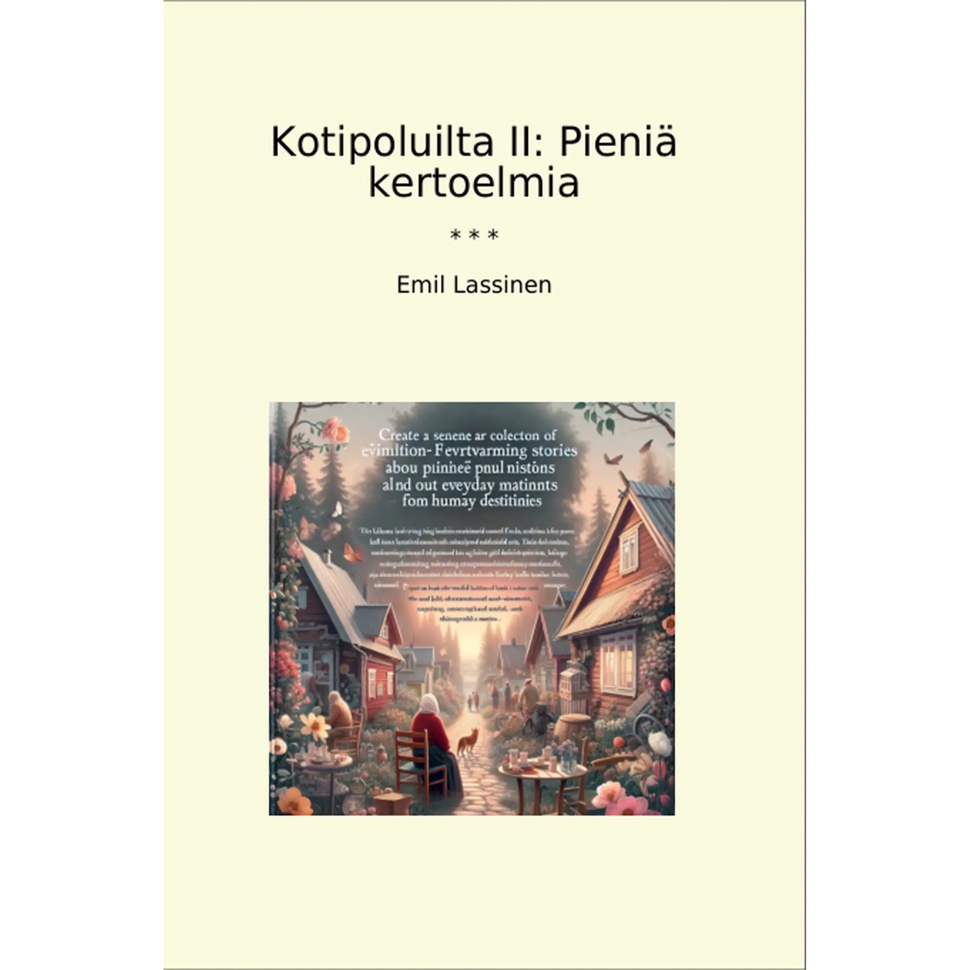 Book cover Kotipoluilta II: Pieniä kertoelmia