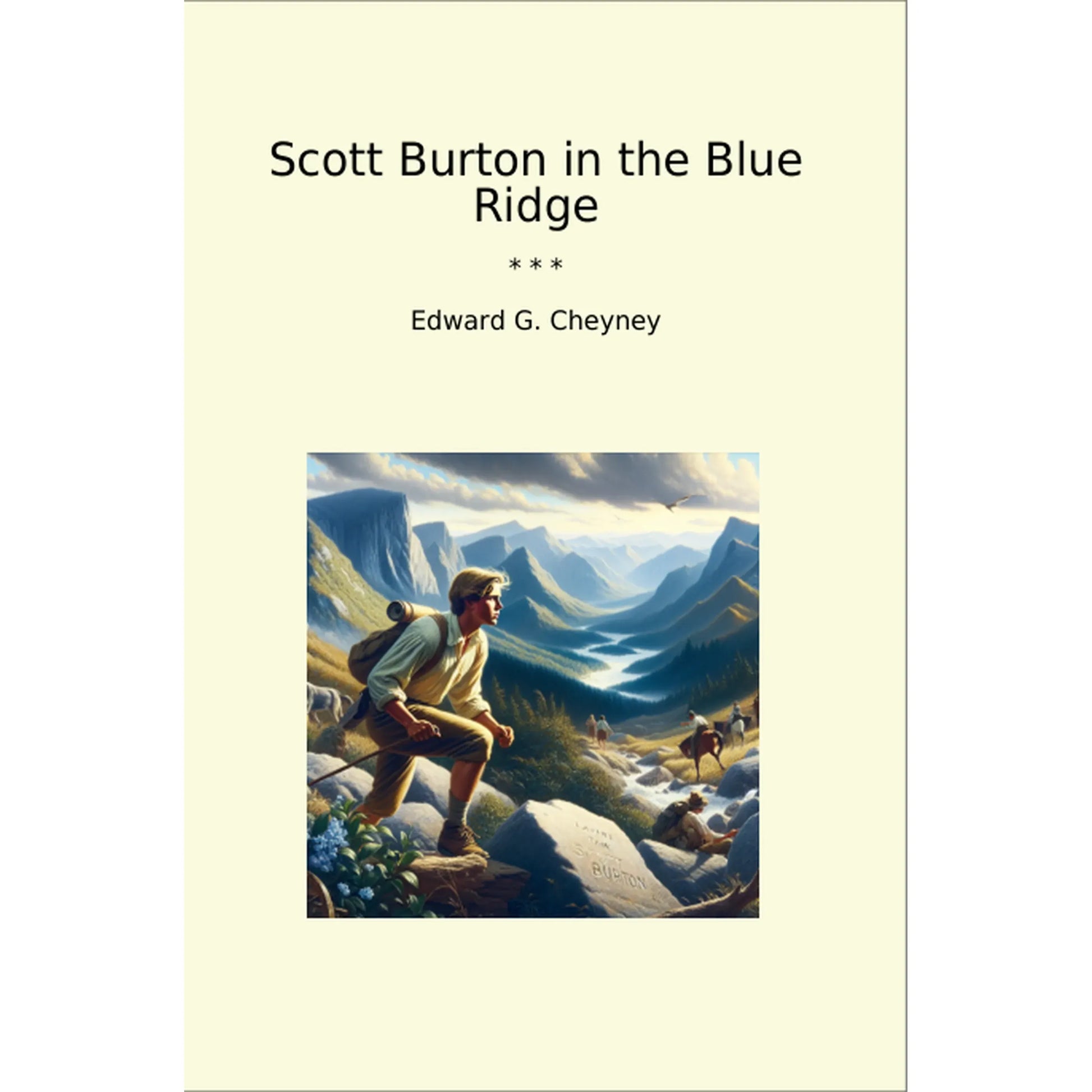 Book cover Scott Burton in the Blue Ridge