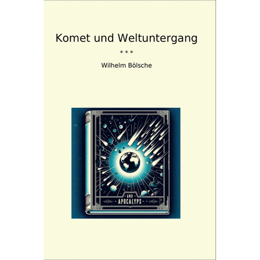 Book cover Komet und Weltuntergang