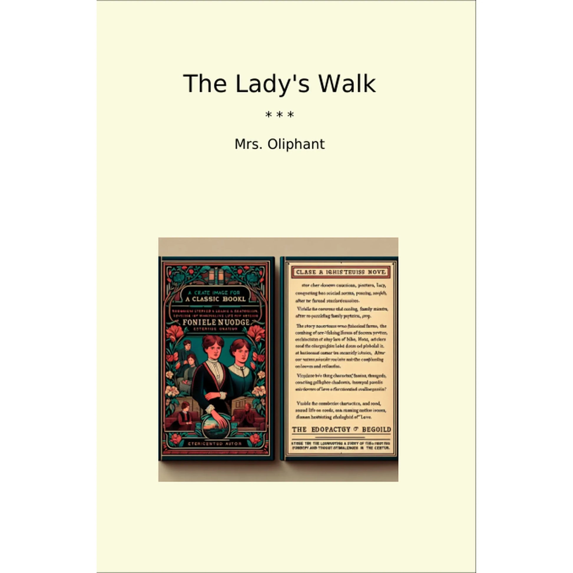 Book cover The Lady's Walk