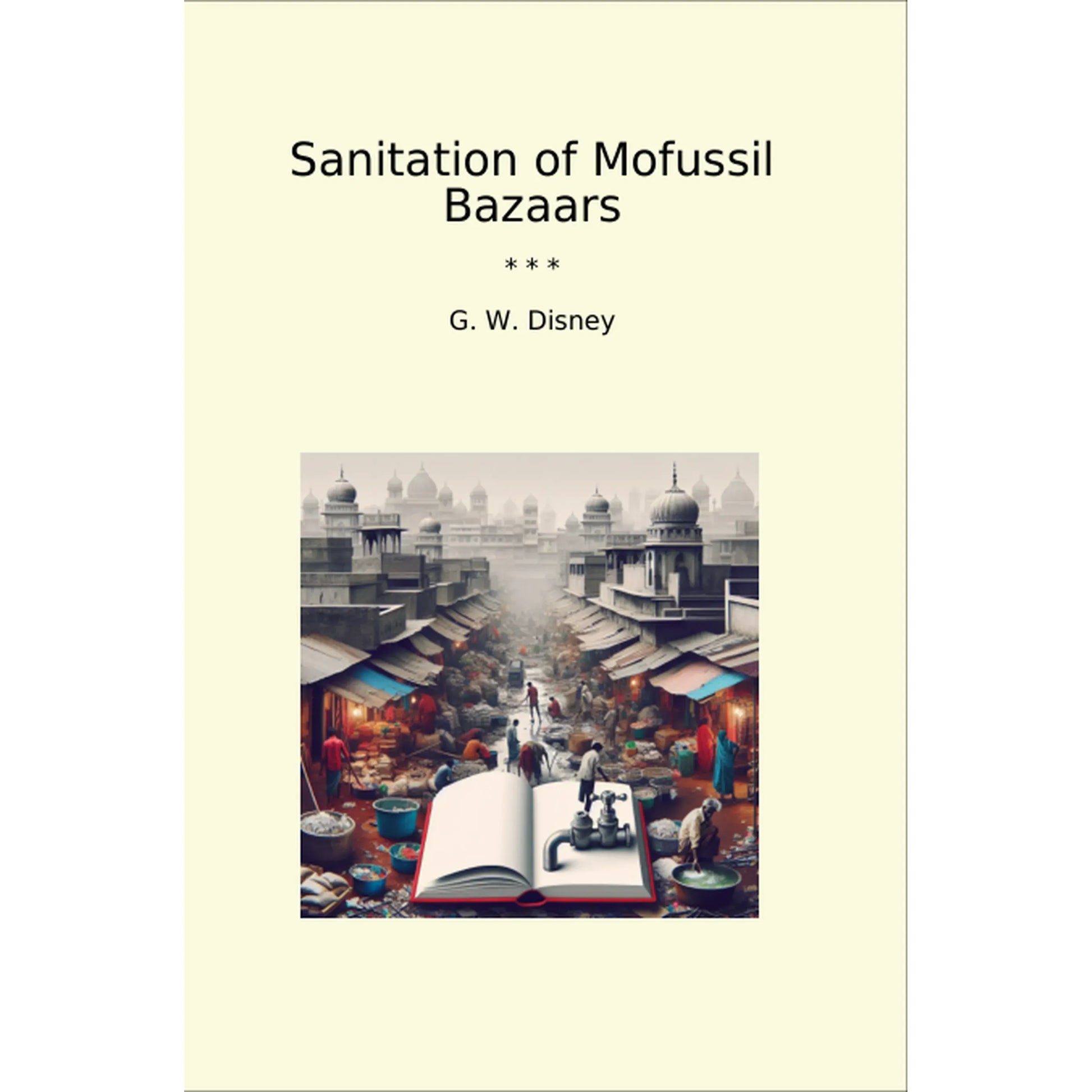 Book cover Sanitation of Mofussil Bazaars