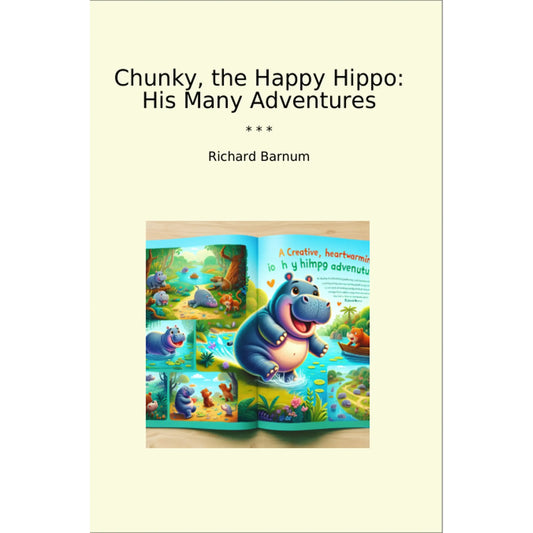 Book cover Chunky, the Happy Hippo: His Many Adventures