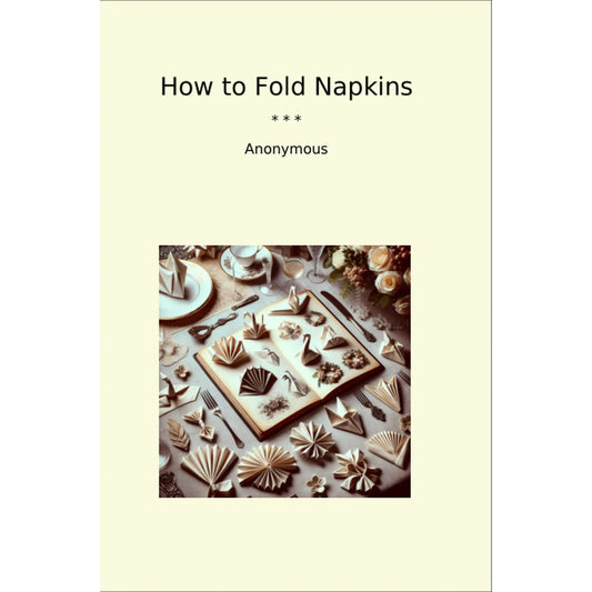 Book cover How to Fold Napkins