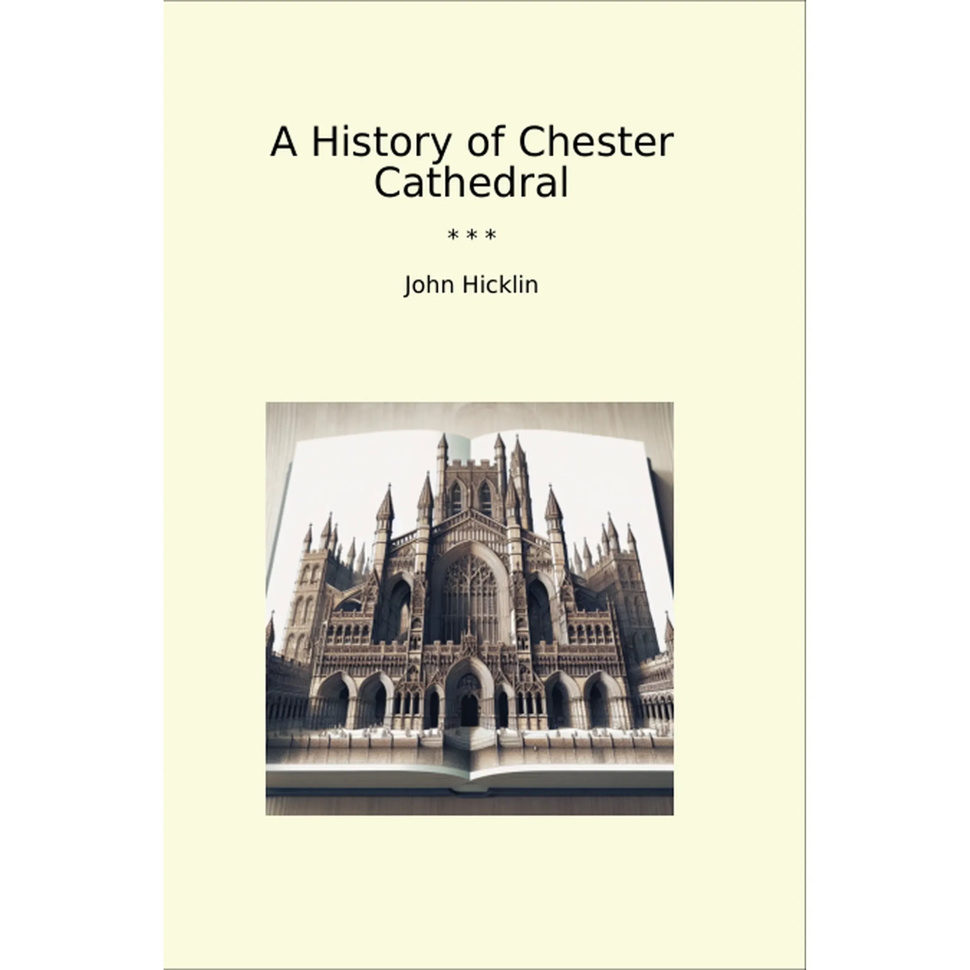Book cover A History of Chester Cathedral