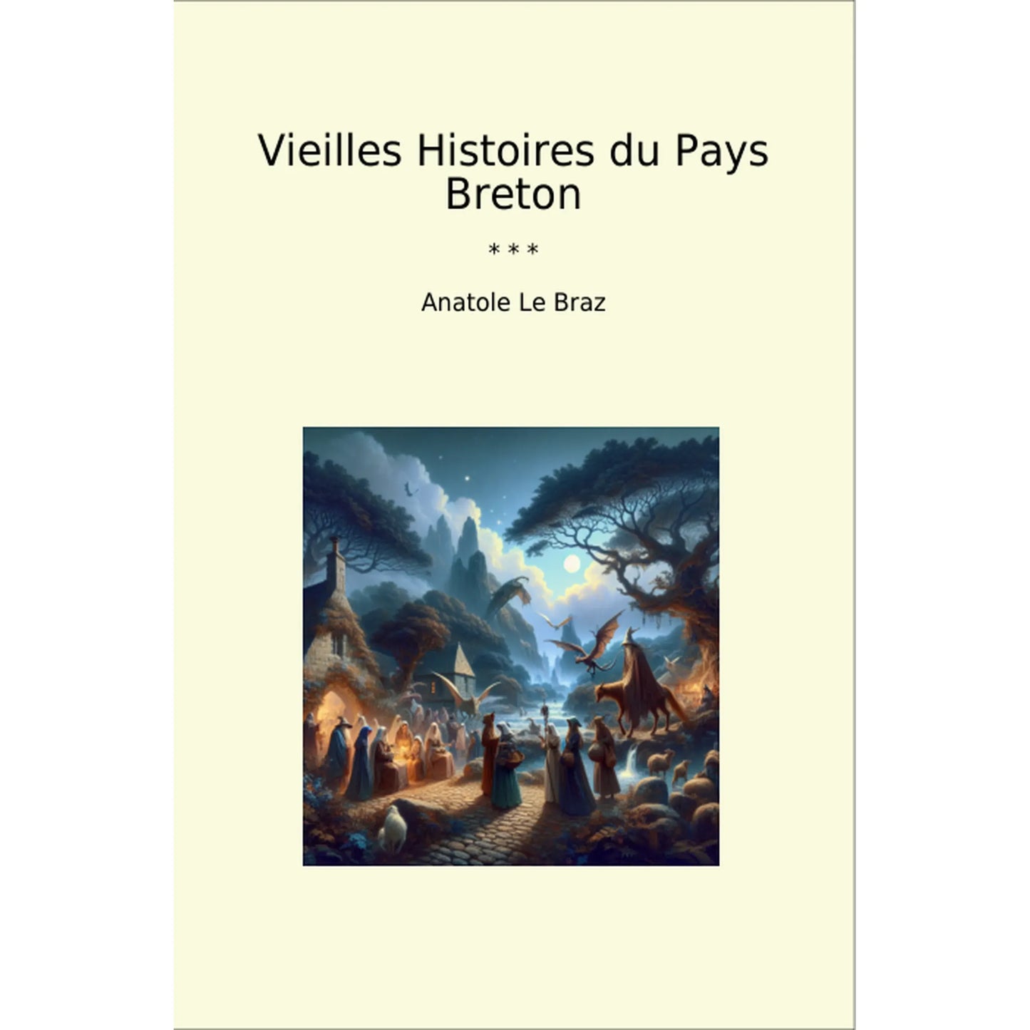 Book cover Vieilles Histoires du Pays Breton