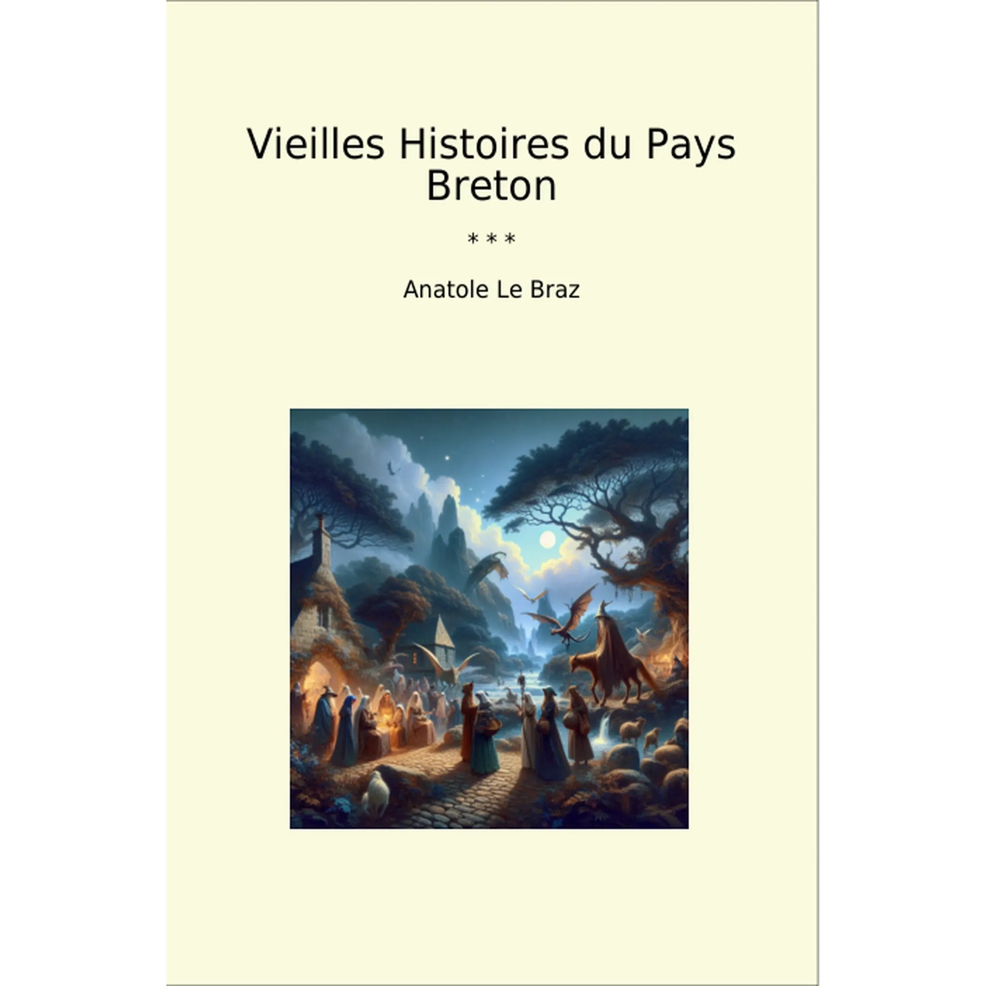 Book cover Vieilles Histoires du Pays Breton