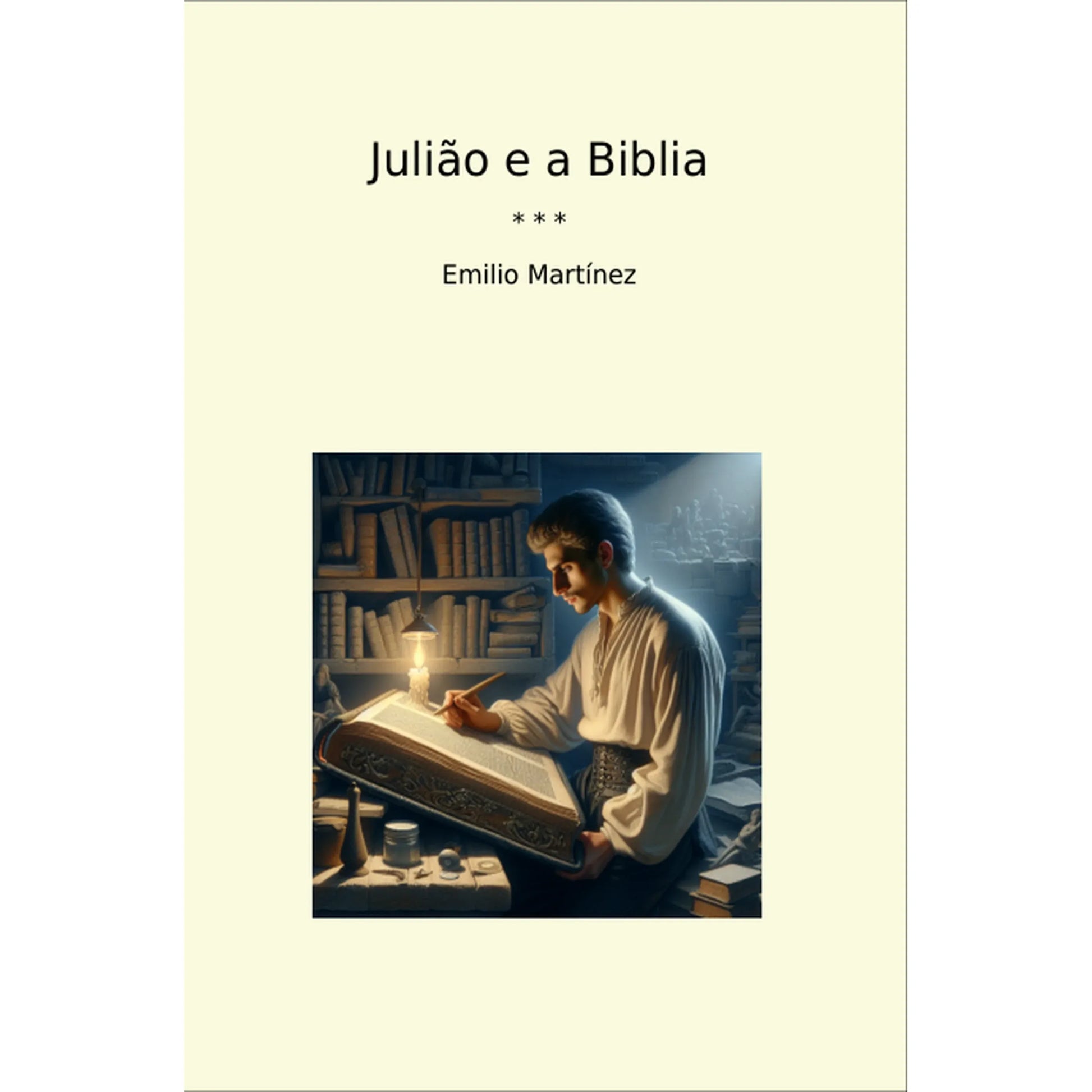 Book cover Julião e a Biblia
