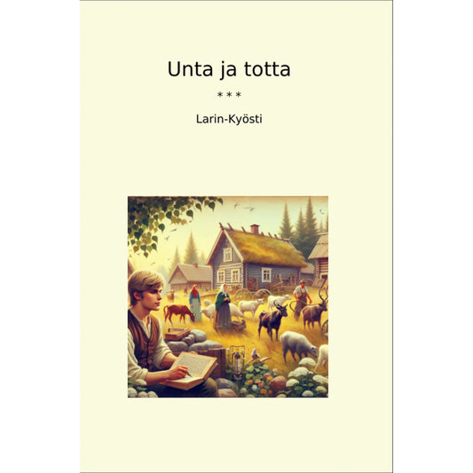 Book cover Unta ja totta