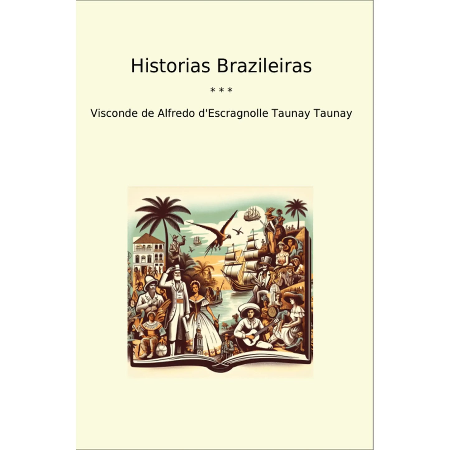 Book cover Historias Brazileiras