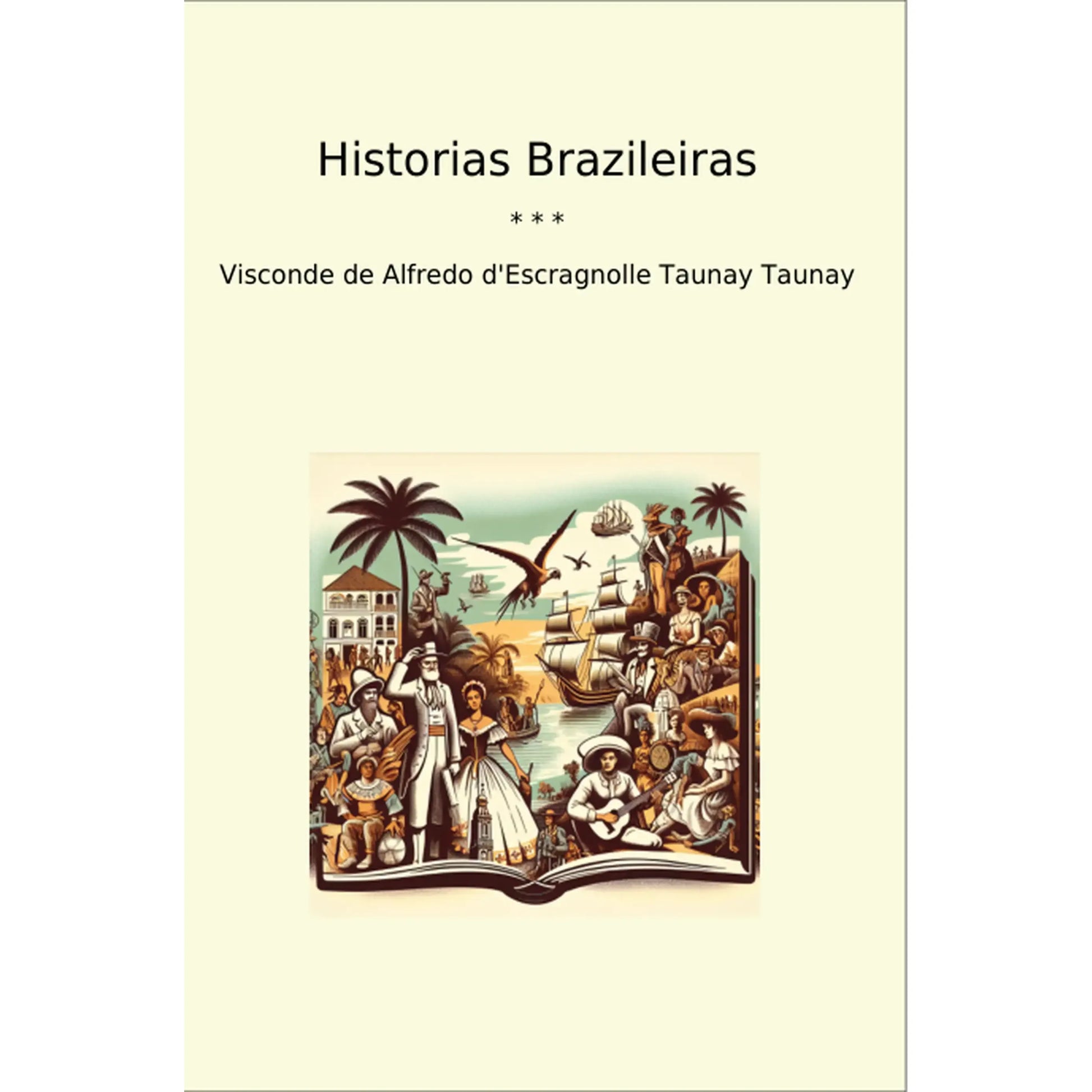 Book cover Historias Brazileiras