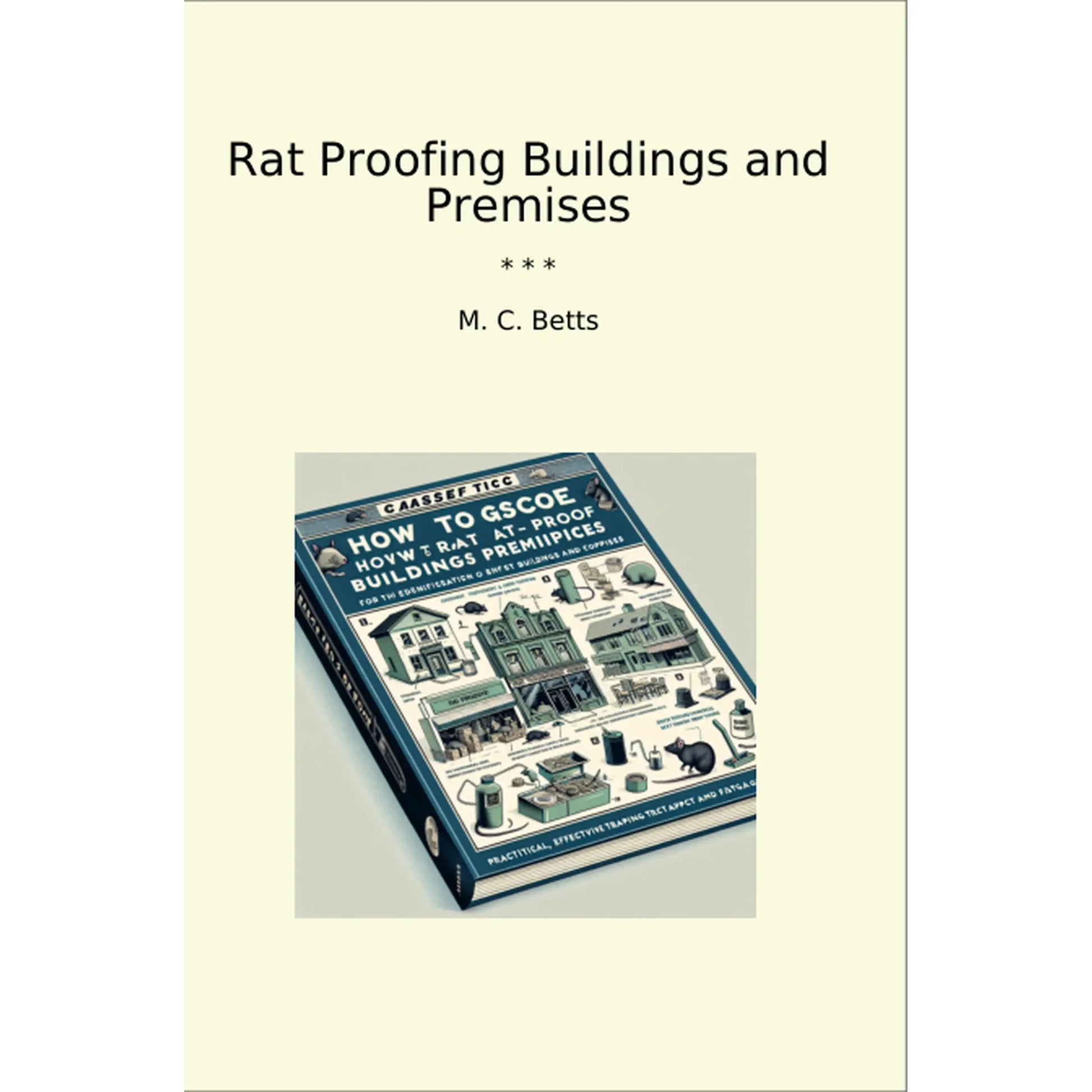 Book cover Rat Proofing Buildings and Premises